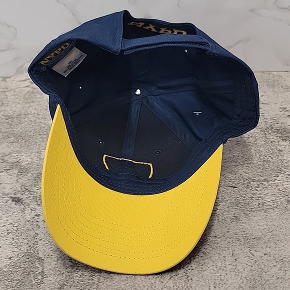 Navy NYPD Shield Hat baseball cap unisex NWT LAST ONE! - Picture 9 of 9